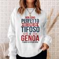 Genoa Idea Regalo Tifoso Genovese Football Calcio Felpa Regalos para ella