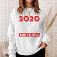 Good Tidings And Cheer And To Hell With This Year 2020 Sweatshirt Gifts for Her