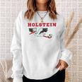 Holstein Stolle Football Kicken Fan Kiel Stadium Blue Blue Sweatshirt Geschenke für Sie