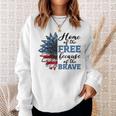 Home Of Free Because Of Brave Veterans Day 4Th Of July Sweatshirt Gifts for Her