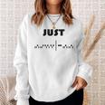 Just Fuck Off Morse Code Sweatshirt Gifts for Her