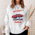 Kinder Endlich Schulkind Simon Personalised First Day Of School 2024 Sweatshirt Geschenke für Sie