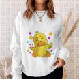 Kinder Ich Bin Schon 2 Jahre Alt Eine Süße Ente 2Nd Birthday Sweatshirt Geschenke für Sie