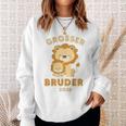 Kinder Ich Werde Großer Bruder 2025 Big Lion Brother Baby Sweatshirt Geschenke für Sie