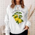 La Dolceita X Limone Lemons Lemon Limoncello Spritz Sweatshirt Geschenke für Sie