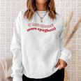 Less Upsetti Mehr Spaghetti Sweatshirt Geschenke für Sie