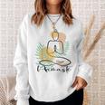 A Line Yoga Life Energy Chakra Meditation Namaste S Sweatshirt Geschenke für Sie