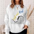 Lust Auf Rust Roller Coaster Amusement Park Sweatshirt Geschenke für Sie