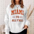 Miami Vs All Y'all Throwback Classic Sweatshirt Gifts for Her Miami Vs All Y'all Throwback Classic Sweatshirt Gifts for Her