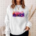 Munich Skyline Munich Sweatshirt Geschenke für Sie