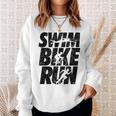 Natación Bicicleta Correr Triatlón Correr Bicicleta Deportes Camisa de entrenamiento Regalos para ella