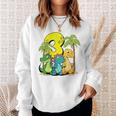 Niños Cute Dinosaurs I'm 3 Acción Dino Cumpleaños Camisa de entrenamiento Regalos para ella