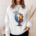 Non Un Pollo Primaverile Ecchi Divertenti Felpa Regalos para ella