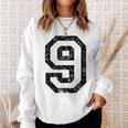 Number 9Intage Sweatshirt Geschenke für Sie