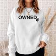 Owned Cuckold And Swinger Lifestyle Sweatshirt Geschenke für Sie