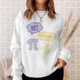 Pi Day Lustige Humorvolle Echte Mathematikzahlen Nerds Zauberer Herren Sweatshirt Geschenke für Sie