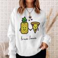 Pizza Hawaii True Love Pizza Love Sweatshirt Geschenke für Sie