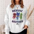 Pj Masks Group Shot Heroic Brother Power Heroes Logo Felpa Regalos para ella
