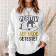 Positiv Auf Müde Getestet Cute Penguin Sleep S Sweatshirt Geschenke für Sie