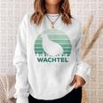 Quail Whisperer Quail Holder Quail Sweatshirt Geschenke für Sie