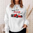 Race Car 4Th Birthday Party Decorations Need 4 Speed Sweatshirt Gifts for Her