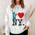 I Really Heart Love New York Ny Pizza Love Ny New York Pizza Sweatshirt Gifts for Her