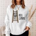 Rock Climbing Divertente Arrampicata Di Roccia Regali Alpinista Felpa Regalos para ella