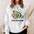 Schlavocado Official Sleep Pyjamas Sleep Avocado Sweatshirt Geschenke für Sie