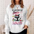 Senior 2025 Graduation My Last First Day Of Class Of 2025 Sweatshirt Gifts for Her