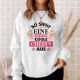 So Ssieht Eine Coole Chefin Aus Sweatshirt Geschenke für Sie