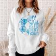 SoccerMy Goal Is To Deny Yours Kid Boy Youth Sweatshirt Gifts for Her