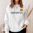 Spain Flag España Athletic Sports Jersey Style Sweatshirt Geschenke für Sie