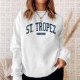 St Tropez Francia College University Style Navy Felpa Regalos para ella