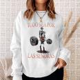 Todo Sea Por Las Señoras Gym Calaca Latino Sayings Camisa de entrenamiento Regalos para ella