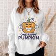 Una Zucca Felice Jackolantern Camicie Bambini Zucca Intaglio Felpa Regalos para ella