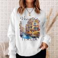 Venezia Italia Travelenice On Travel Meet Me In Italy Sweatshirt Geschenke für Sie