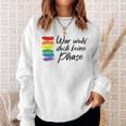 War Wohl Doch Keine Phase Mit Regenbogen Gay Flagge Lgbtq Sweatshirt Geschenke für Sie