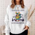 Will Nur Kaiserschmarrn Essen Bergsteiger Wanderer Sweatshirt Geschenke für Sie