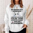 Zum Farewell Glückwunsch Zu Deiner Flucht Employee Gray S Sweatshirt Geschenke für Sie