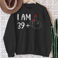 I Am 39 Plus 1 Dito Medio Per Un 40° Compleanno Felpa Regalos para ancianas