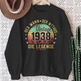 84Th Birthday Man Mythos Legendintage 1938 Sweatshirt Geschenke für alte Frauen