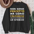 Abbigliamento Simpatico Scritte Divertenti Uomo Calabrese Felpa Regalos para ancianas
