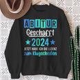 Abitur 2024 Geschafft Lizenz Zum Klugscheißen Sweatshirt Geschenke für alte Frauen