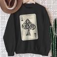 Ace Of Spades We're All Mad Here Alice In Wonderland Sweatshirt Geschenke für alte Frauen