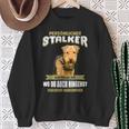 Airedale Terrier Airedale Terrier Dog Sweatshirt Geschenke für alte Frauen