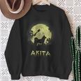 Akita Halloween Sweatshirt Gifts for Old Women