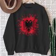 Albania Flag Shqiperi Albanian Flag Shqiperia Sweatshirt Geschenke für alte Frauen