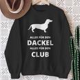 Alles Für Den Dachshund Alles Für Den Club Sweatshirt Geschenke für alte Frauen