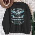 Als Gott Mich 60 Jahreor Schuf Grinste Er Das Wird Sweatshirt Geschenke für alte Frauen