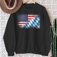 American Bavarian Flag Usa Bavaria Flag Sweatshirt Geschenke für alte Frauen